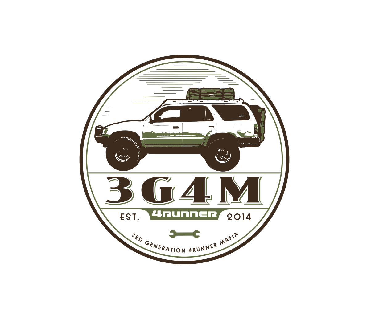 3G4M Die Cut Decal